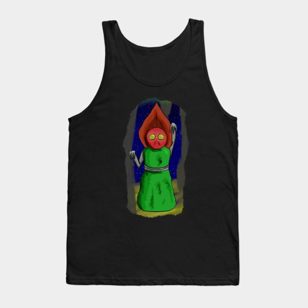 The Flatwoods Monster Tank Top by YesElliott